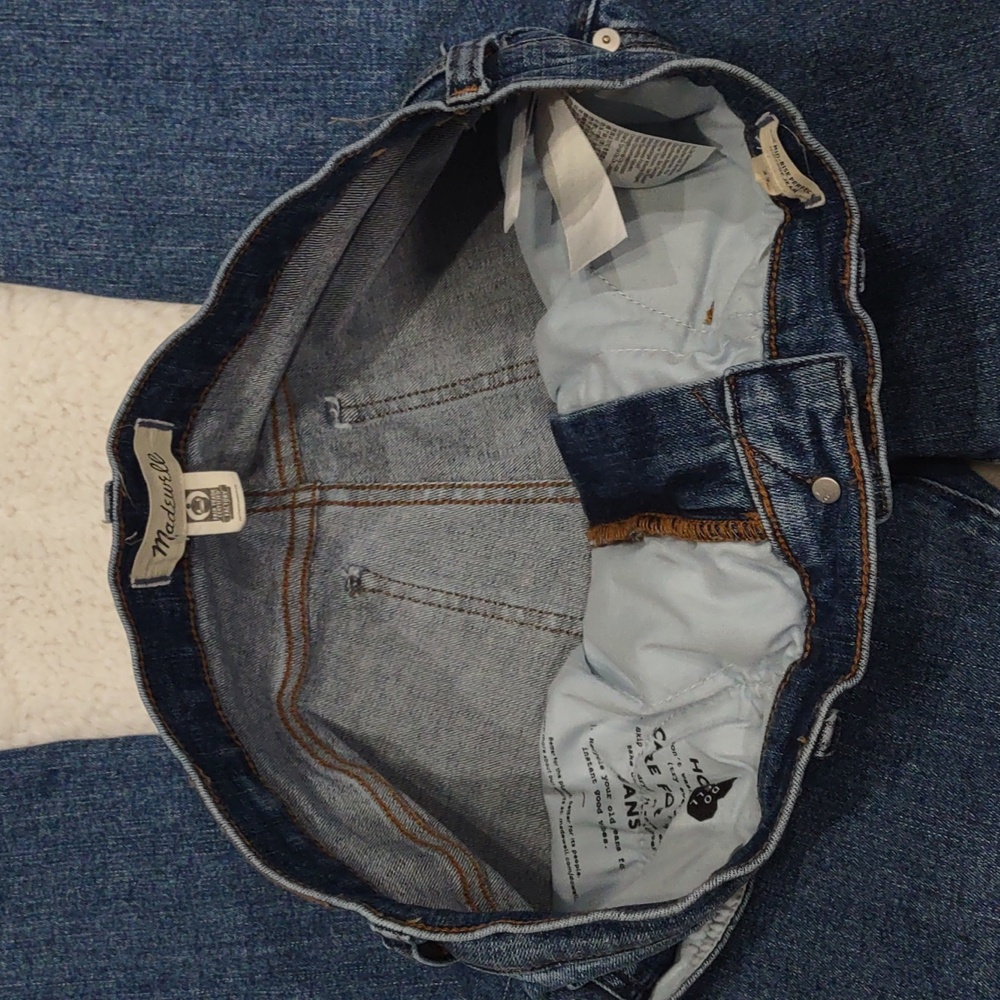 MADEWELL THE MID-RISE PERFECT VINTAGE JEANS. - Picture 11 of 17